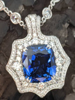 Load image into Gallery viewer, Sapphire Pendant
